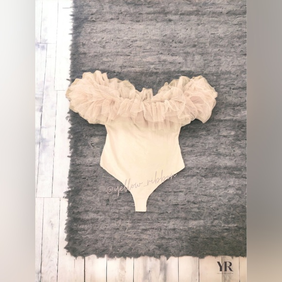 NEW FREE PEOPLE Big Love Bodysuit | Dusty Pink - Picture 2 of 9